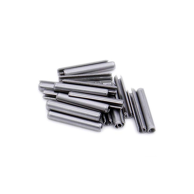 D2 (2mm x 4mm) Slotted Spring Pin (Heavy) - Stainless