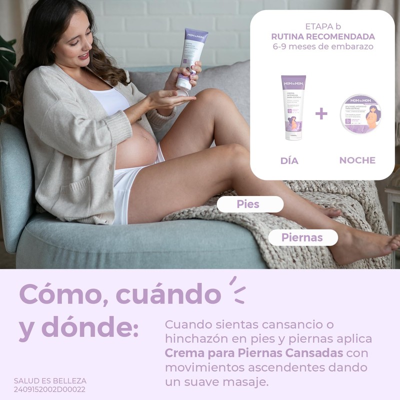 MOM to MOM Crema para Piernas Cansadas ETAPA b 190ml