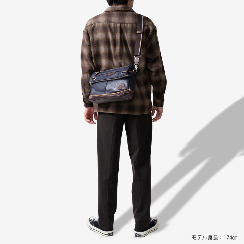 Mustache VMR-5696 YUQ Shoulder Bag, navy