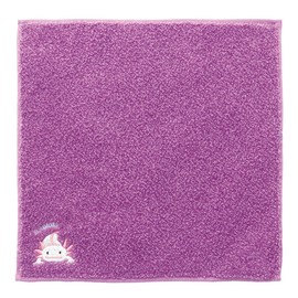 Imabari Towel Brand Certified Towel Handkerchief, Animal Embroidery, 9.8 inches (25 cm), Organic Cotton, Fluffy, Cute, Made in Japan (Ahorol)