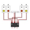 2(1)-in-1(2)-Out Speaker Amplifier Switcher Stereo Home Audio Selector Passive Switch