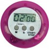 Eddingtons Digital Kitchen Timer, Purple, Round