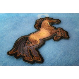 Ivamis Brown Horse Patch - 3.1x4 inch - P7640