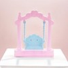 LIUZONGIN 2 Pack Mini Swing Hermit Crab Climbing Toy Terrarium