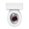 Shark Toilet Topper Peel 'N Place Party Accessory (1 count)