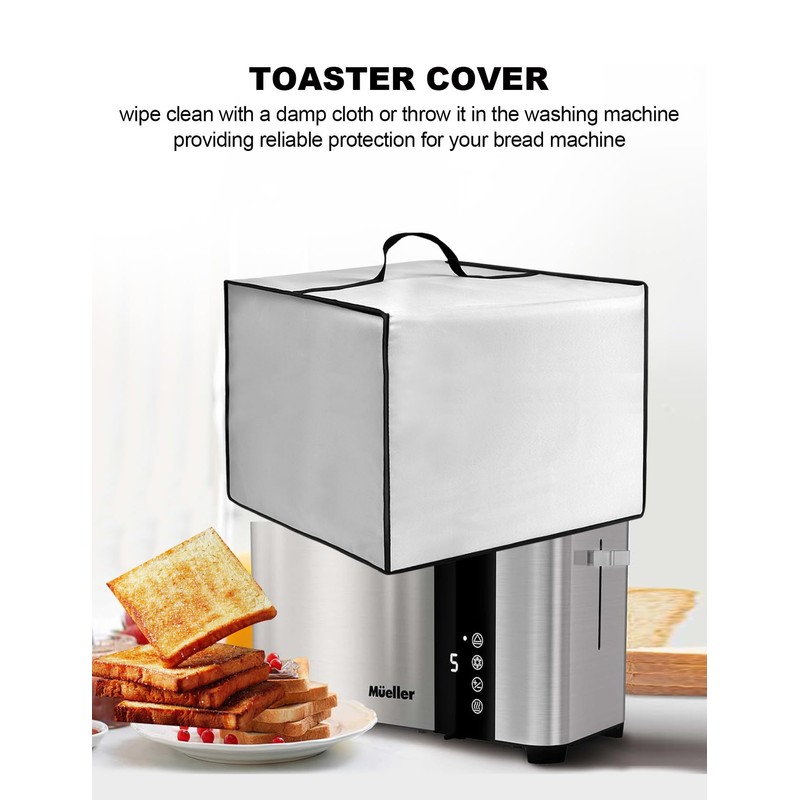 ECT-3100 Toaster Cover Ultra Toast Cover Heat-Resistant Nylon Case for