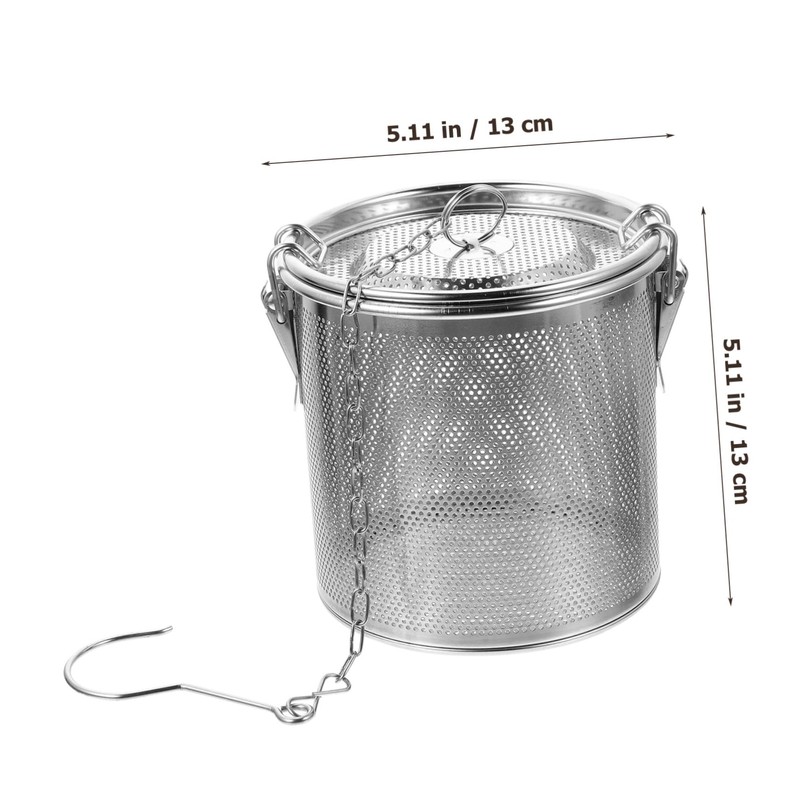 OHPHCALL Household Seasoning Infuser Pot Stewed Strainer for Soup and