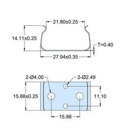 Ruiwaer 10PCS Silver 9-Volt Battery Clips Battery Holder Clip AA Double Battery Holder Fixing Clip Instrument Battery Clips Battery Support Clamp