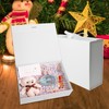 WARMGBOXCO Gift Boxes 10.4x7.5x3.1Inch,1 Pcs White Gift Boxes with Lids