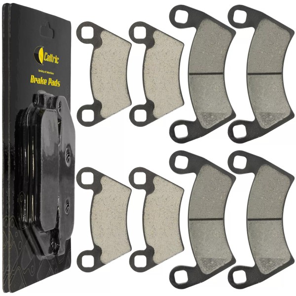 Caltric Front & Rear Brake Pads for Polaris RZR XP
