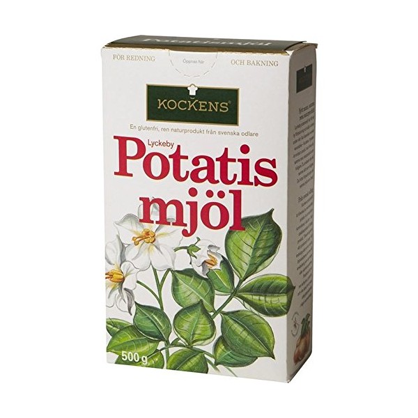 Kockens Potatismjol - Potato Flour 500g - Pack of 2