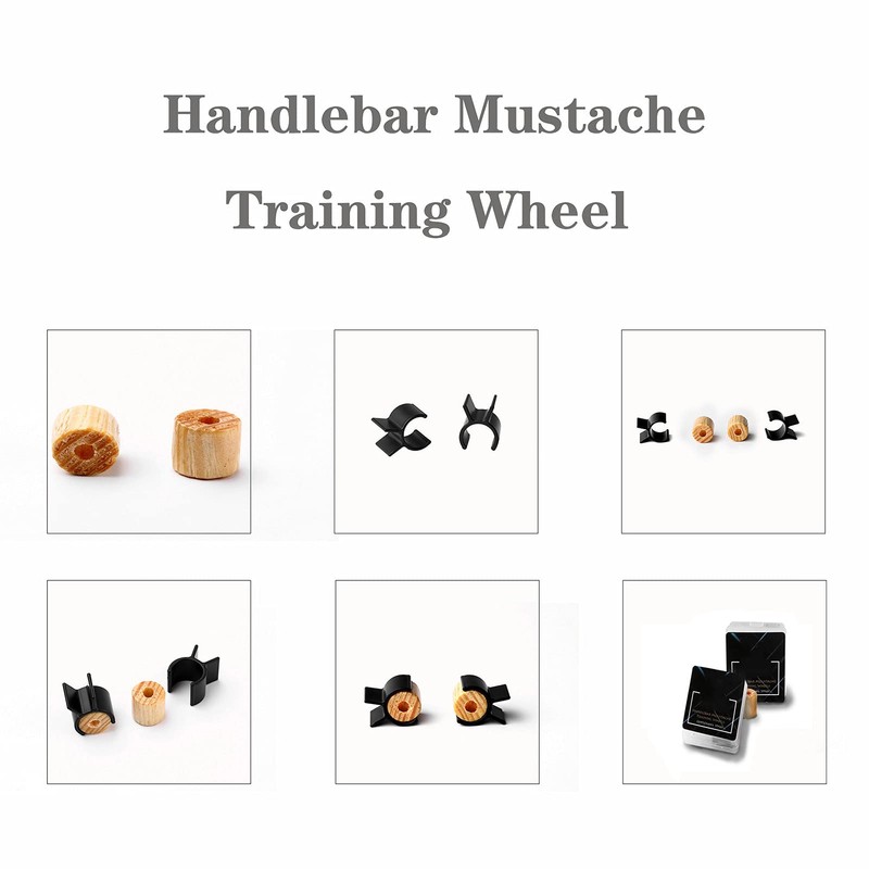 Training Wheels, Mustache Curler, Beard Shaping Tool, Mustache Curler For