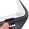 SENRISE Adjustable Wrench 10" Adjustable Spanner Wide Mouth Wide Jaw