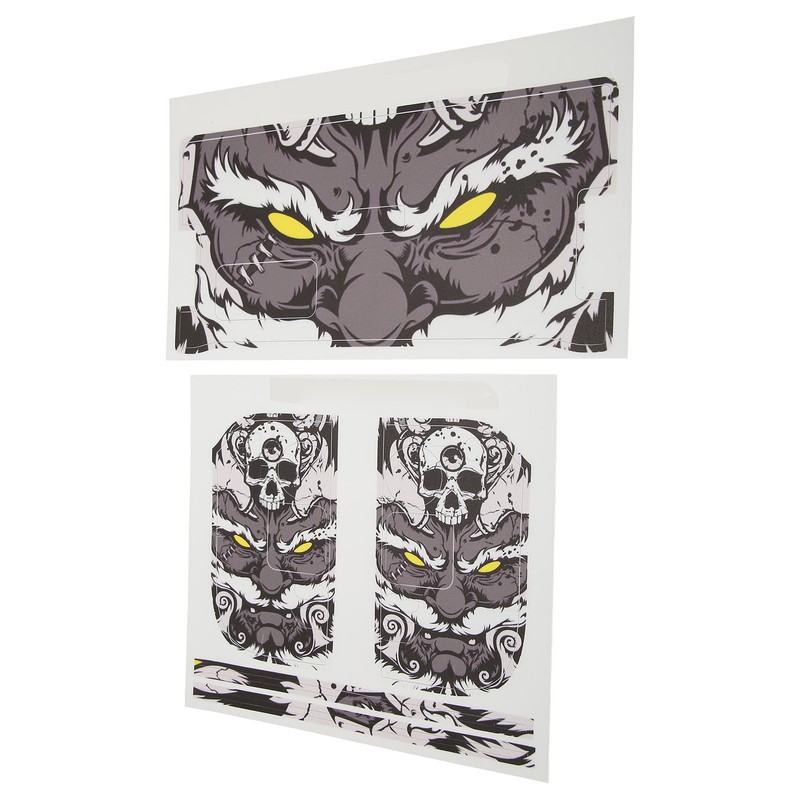 Game Console Sticker Cool Funny Scratch Resistance Dustproof Game Console