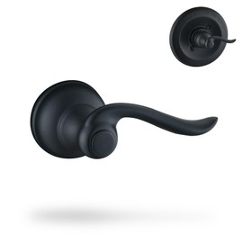 Shower Handle Replacement, Compatible for Delta 13/14 & 1300/1400 Series Tub Faucet BT14096, Matte Black