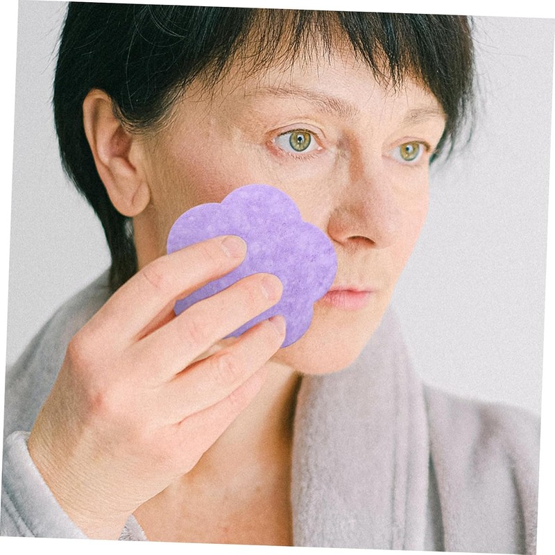 50 Piezas Esponjas Faciales Comprimidas Forma Flor para Esteticistas Esponjas