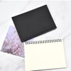 2 Pack A5 Sketchbook,100 Pages Spiral Bound Notebook, Blank Drawing