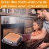 HQILRRA Springform Cake Tin Square Springform Cake Tin with Non-Stick