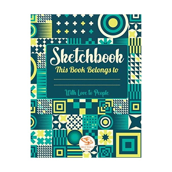 Sketchbook: Sketchbook for Ideas, Writing, Drawing, and Painting 100 Pages,