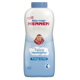 Mennen Talco para Bebé Baby Magic Azul Hipoalergénico 400 g                                                                                           
