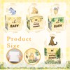 QZCYU 24pcs Winnie Baby Shower Decorations, Pooh Party Decorations, Baby