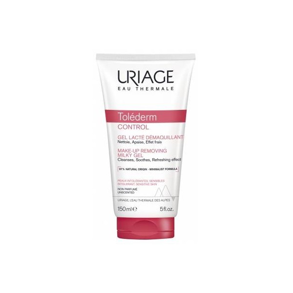 URIAGE TOLEDERM CONTROL MAKE-UP REMOVING MILKY GEL 150ML