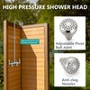 Aolemi Outdoor Shower Fixtures, 31" Exposed Shower System with Shower