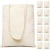 Greenmile Canvas Tote Bags 12 Pack Blank Reusable Grocery Bags