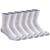 Dickies Men's Dri-tech Moisture Control Comfort Length Mid-Crew Socks, Comfort