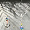 Crystal Suncatcher with Uplifting Thank You Quote - Heartfelt Appreciation