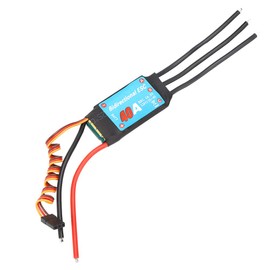 ESC Brushless 2-Way Brushless ESC Electronic Speed Controller for RC Car Ship Submersible Propeller (40A)