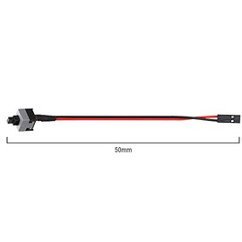 Digitalkey PC Power Button or Reset with 50 cm Cable and 2 Pin Connector for Motherboard (5 Pieces)