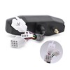 WHALETAIL Universal Motorcycle Speedometer 6 Gear 12000 RPM Km/h MPH