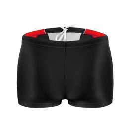 sesto senso Boys' Swimming Trunks Tight Swimwear Swimming Shorts, Bd 636 - Black