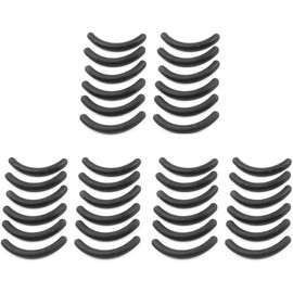 36 Pcs Black Eyelash Curler Replacement Pads,Rubber Makeup Tool Eyelash Curler Replacement Pads for Lady,Makeup Brushes and Tools