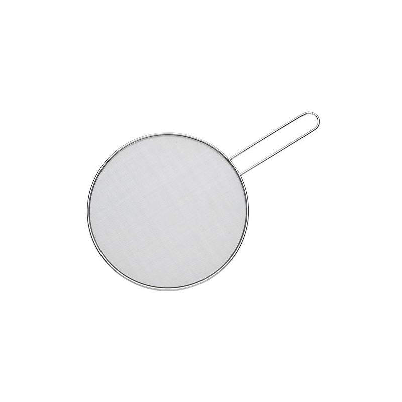 HIC Kitchen Splatter Screen, 18/8 Stainless Steel with Fine Mesh,