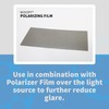 MidOpt Linear Polarizer for Machine Vision, Polarizing Filter, Glare Reduction,