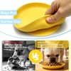 Qyeejong Non-Slip Dog Bowl 7.1", Shallow Pet Dish BPA-Free, 100%