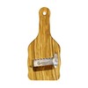 SANELLI AMBROGIO 1741.000 Affettatartufi Olive Wood Serrated Wood Wood Brown