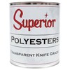 Superior Stone Polyester Transparent Knife-Grade Adhesive (1 Gallon) for Natural
