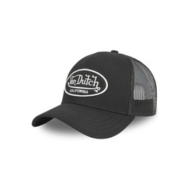 Von Dutch Women Men Adjustable Trucker Cap Durable All Seasons Soft, black
