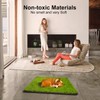 Dog Grass Pad with Tray,40''X27.5''Large Artificial Turf Grass Potty,XL Reusable