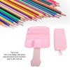 Large Pencil Case Canvas Detachable Portable Large Capacity Pencil Pouch