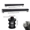 25mm Air Intake Filter Silencer and Intake Pipe with Clip