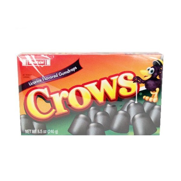 Crows Licorice Flavored Gumdrops