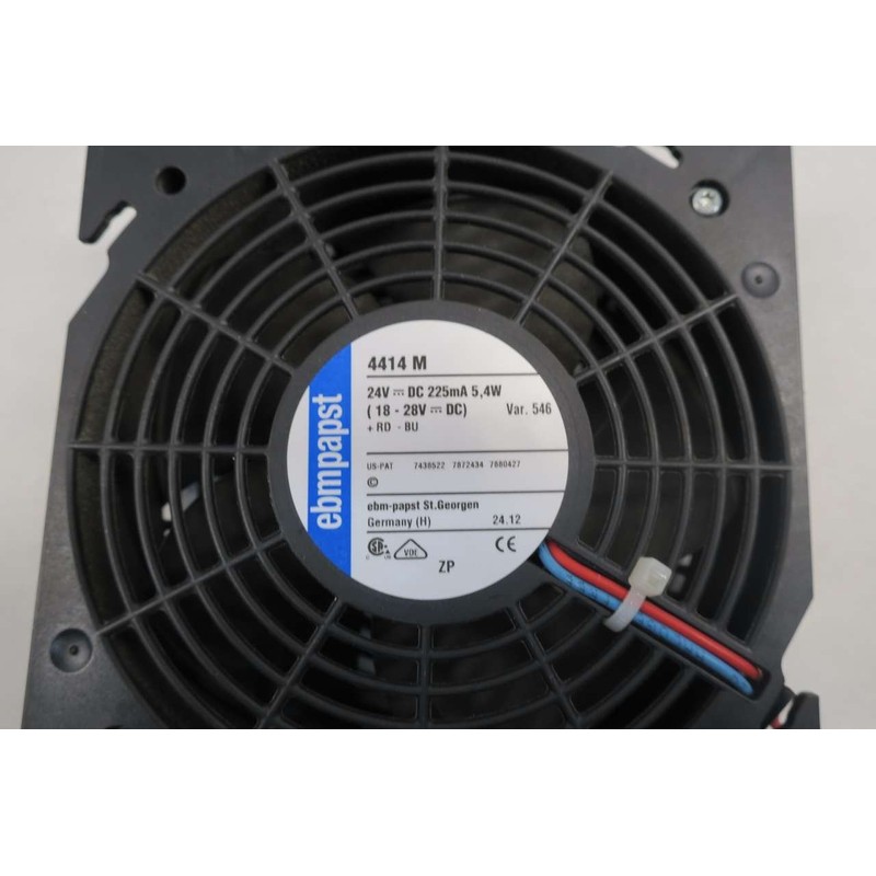EBM-PAPST 4414 M DC AXIAL COMPACT FAN 24V-DC 119X38MM 184M3/H