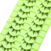 10 Pairs Cartoon False Eyelashes Korean Asian False Eyelashes Anime