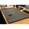 Dacasso Classic Leather Side Rail Desk pad, 38 x 24,