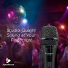 VybeSound VS-213 Professional Dynamic Vocal Microphone – 13ft XLR Cable,