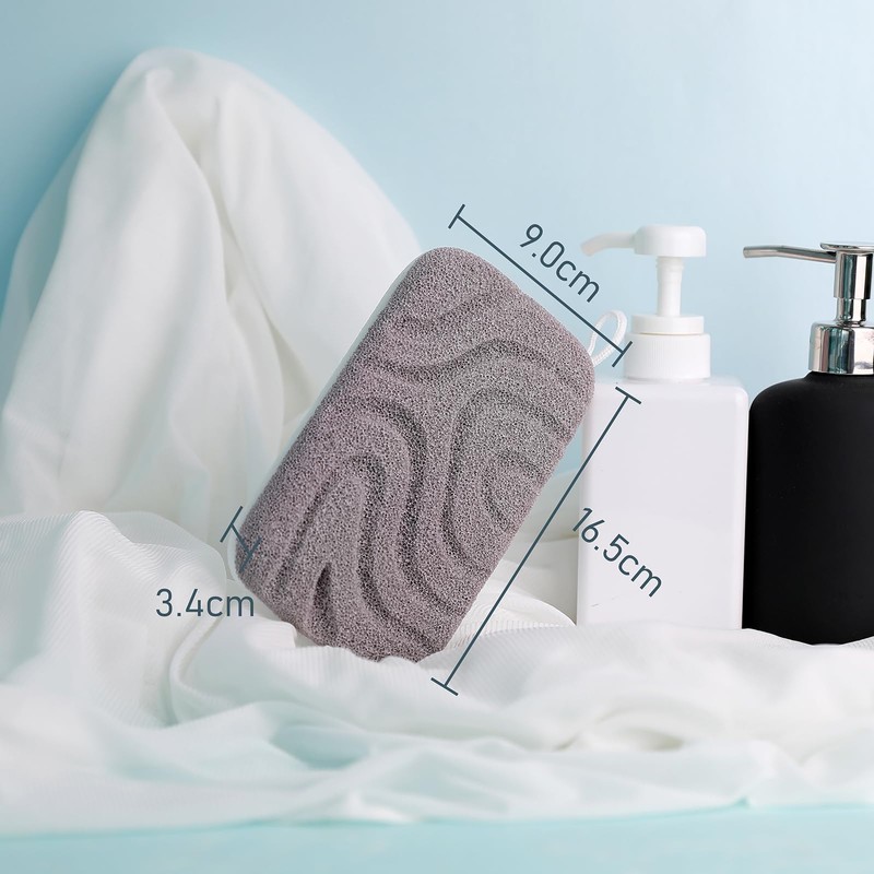 myHomeBody 2 in 1 Body Scrub Body Sponge | Double